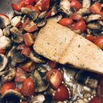 Sauteed Mushrooms and Datterini Tomatoes
