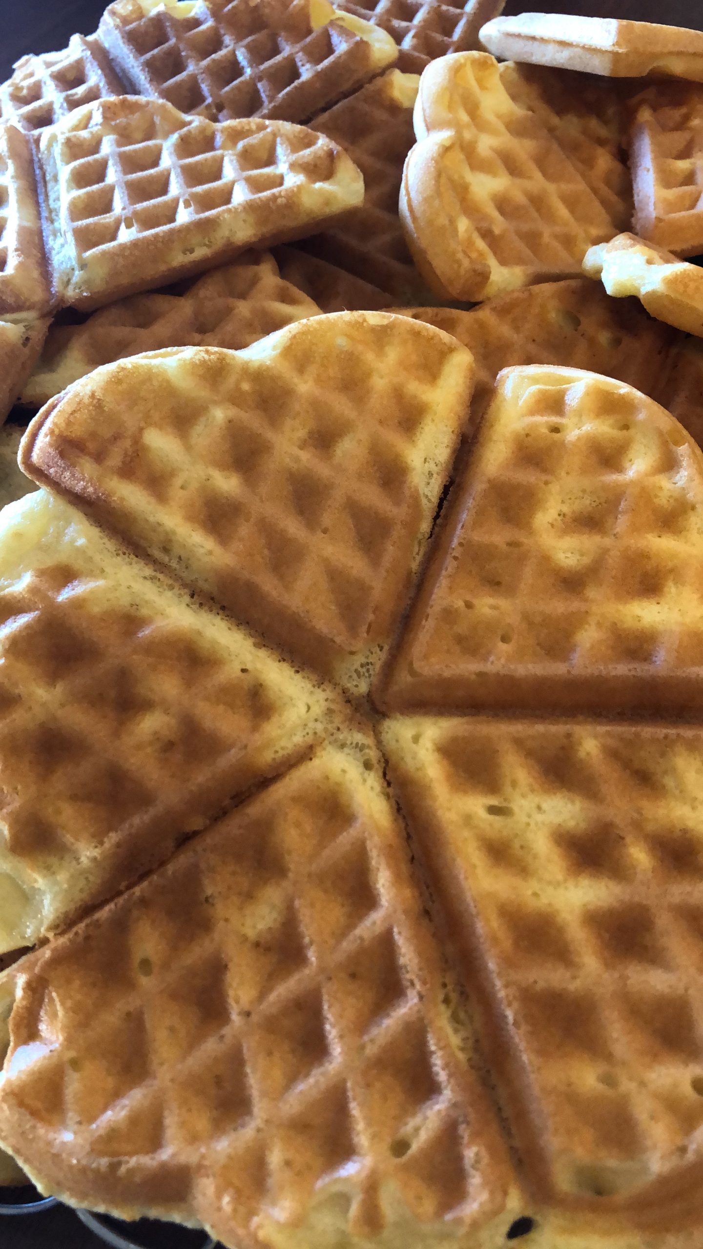 homemade waffles